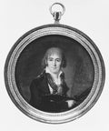 Self-Portrait of an Unidentified Artist by French Painter - Classic Art canvas print