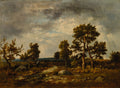 Path Near the Pond of Vipers, Fontainebleau Forest by Narcisse Diaz de la Peña (French, 1807–1876) - Classic Art canvas print