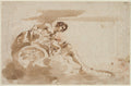 Venus and Cupid in a Chariot by Guercino (Italian, 1591–1666) - Classic Art canvas print
