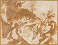 Apollo and the Muses Awakened by the Call of Fame by Jacopo Palma il Giovane (Italian, c. 1548–1628) - Classic Art canvas print