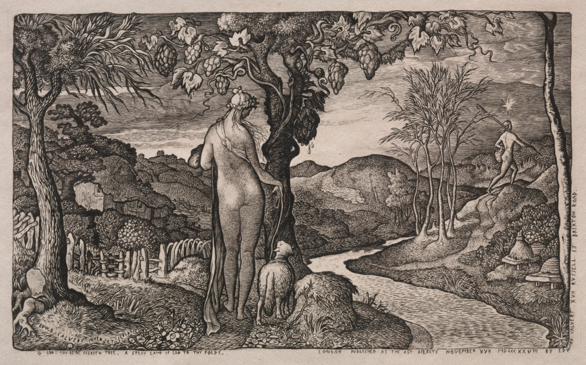 The Bride by Edward Calvert (British, 1799–1883) - Classic Painting canvas print