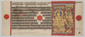 Indra Commands Harinaigameshin to Transfer the Embryo of Mahavira, Folio 9 verso, from a Kalpa-sutra by  - Classic Art canvas print