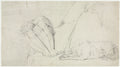 Sketch for The Thought of Death alone, the Fear Destroys by William Blake (British, 1757–1827) - Classic Art canvas print