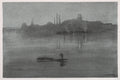 Nocturne by James McNeill Whistler (American, 1834–1903) - Classic Painting canvas print