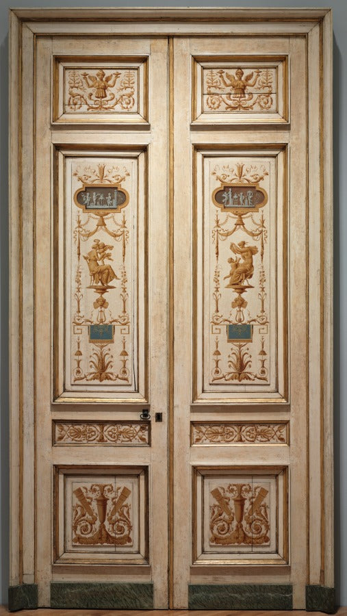 Double-Leaf Doors by Pierre Rousseau (French, 1751–1829) - Naive Art canvas print