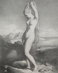 Venus Anadyomne by Théodore Chassériau (French, 1819–1856) - Classic Painting canvas print
