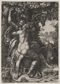 Angelica and Medoro by Giorgio Ghisi (Italian, 1520–1582) - Classic Painting canvas print