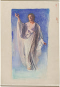 The Resurrection of Christ by John La Farge (American, 1835–1910) - Classic Painting canvas print