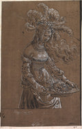 Salome with the Head of St. John the Baptist by Albrecht Altdorfer (German, c. 1480–1538) - Classic Art canvas print