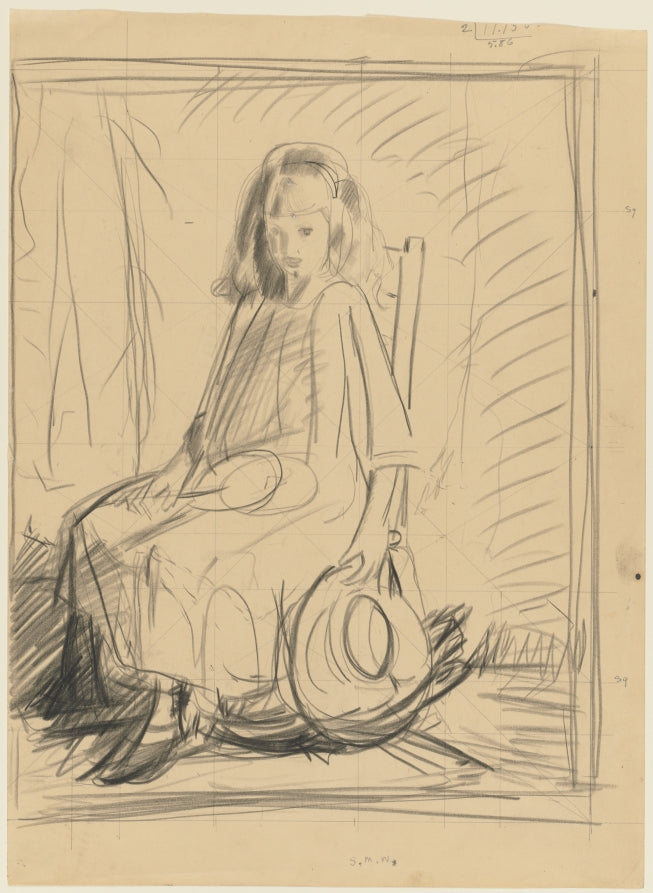 Anne by George Bellows (American, 1882–1925) - Classic Painting canvas print