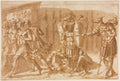 Victorious Soldiers with Trophy by Pellegrino Tibaldi (Italian, 1527–1596) - Classic Painting canvas print
