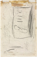 Sketch of Madame Czanne verso by Paul Cezanne (French, 1839–1906) - Classic Painting canvas print