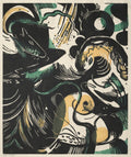 Genesis II by Franz Marc (German, 1880–1916) - Classic Painting canvas print