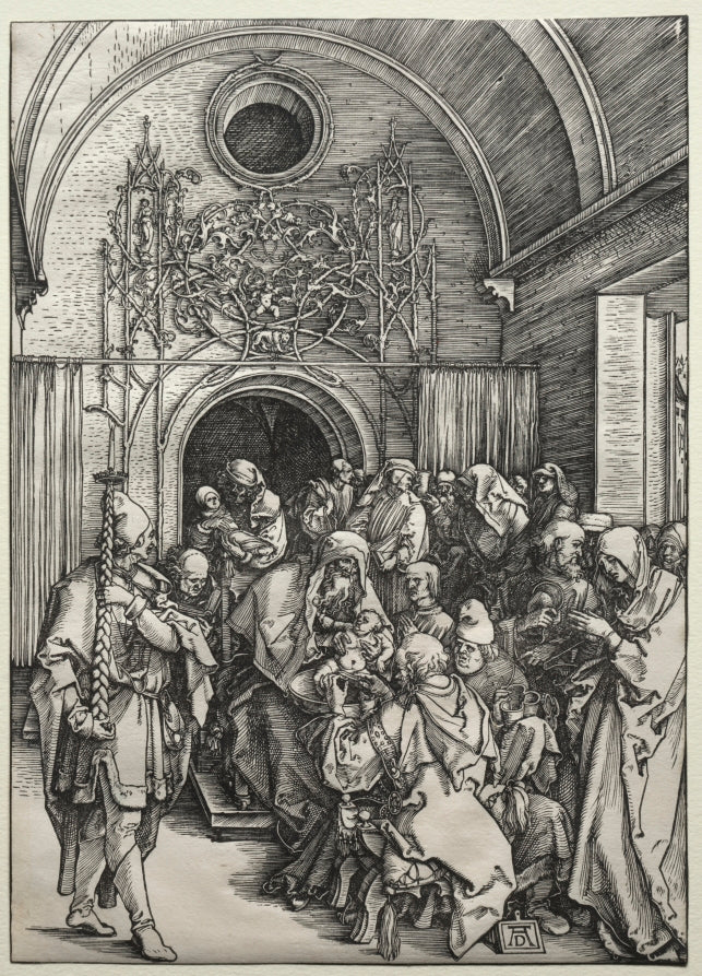 The Circumcision by Albrecht Dürer (German, 1471–1528) - Classic Painting canvas print