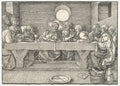 The Last Supper by Albrecht Dürer (German, 1471–1528) - Classic Painting canvas print