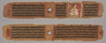 Folio 2, from a Kalpa-sutra and Story of Kalakacharya Monk Holding a Flower recto text verso by  - Classic Art canvas print