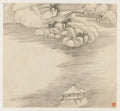 Album of Landscapes Leaf 3 by Wang Gai (Chinese, active c. 1677–1705) - Classic Art canvas print