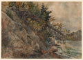 Lake Memphremagog by Harry Fenn (American, 1838/45–1911) - Classic Painting canvas print