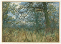 Trees and Undergrowth by Garden William Fraser (British, 1856–1921) - Classic Art canvas print