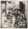 The Life of Christ The Nativity by Martin Schongauer (German, c. 1450–1491) - Classic Painting canvas print