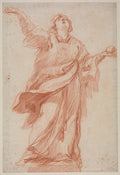 Saint Stephen in Ecstasy by Edmé Bouchardon (French, 1698–1762) - Classic Painting canvas print