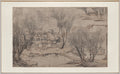 New Year's Day in a Village at Stone Lake by Li Shida (Chinese, c. 1549–c. 1621) - Classic Art canvas print