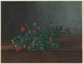 Still Life with Wild Flowers by Léon Bonvin (French, 1834–1866) - Classic Painting canvas print