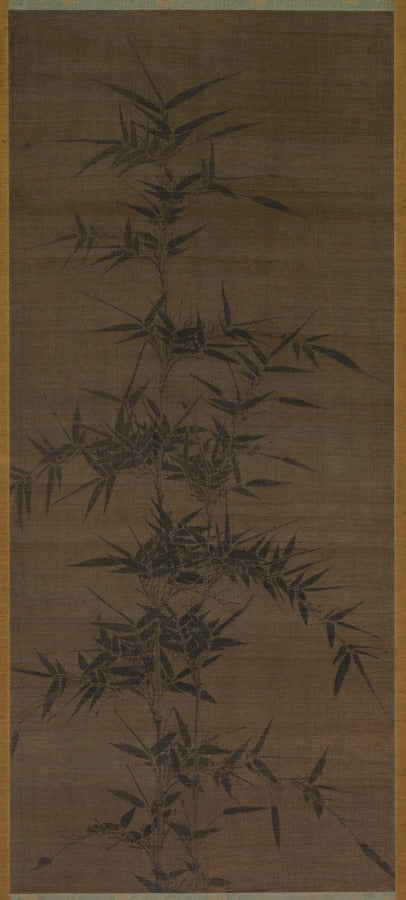 Ink Bamboo by  - Classic Art canvas print
