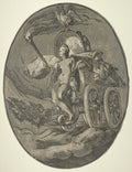 Seven Deities Nox Night by Hendrick Goltzius (Dutch, 1558–1617) - Classic Painting canvas print