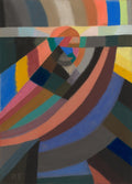 Composition by Otto Freundlich (German, 1878–1943) - Classic Painting canvas print
