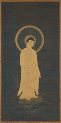 Welcoming Descent of Amida Buddha Raig by  - Classic Art canvas print