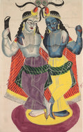 Balarama and Krishna by  - Classic Art canvas print