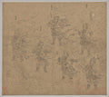 Album of Daoist and Buddhist Themes Procession of Daoist Deities Leaf 16 by  - Classic Art canvas print