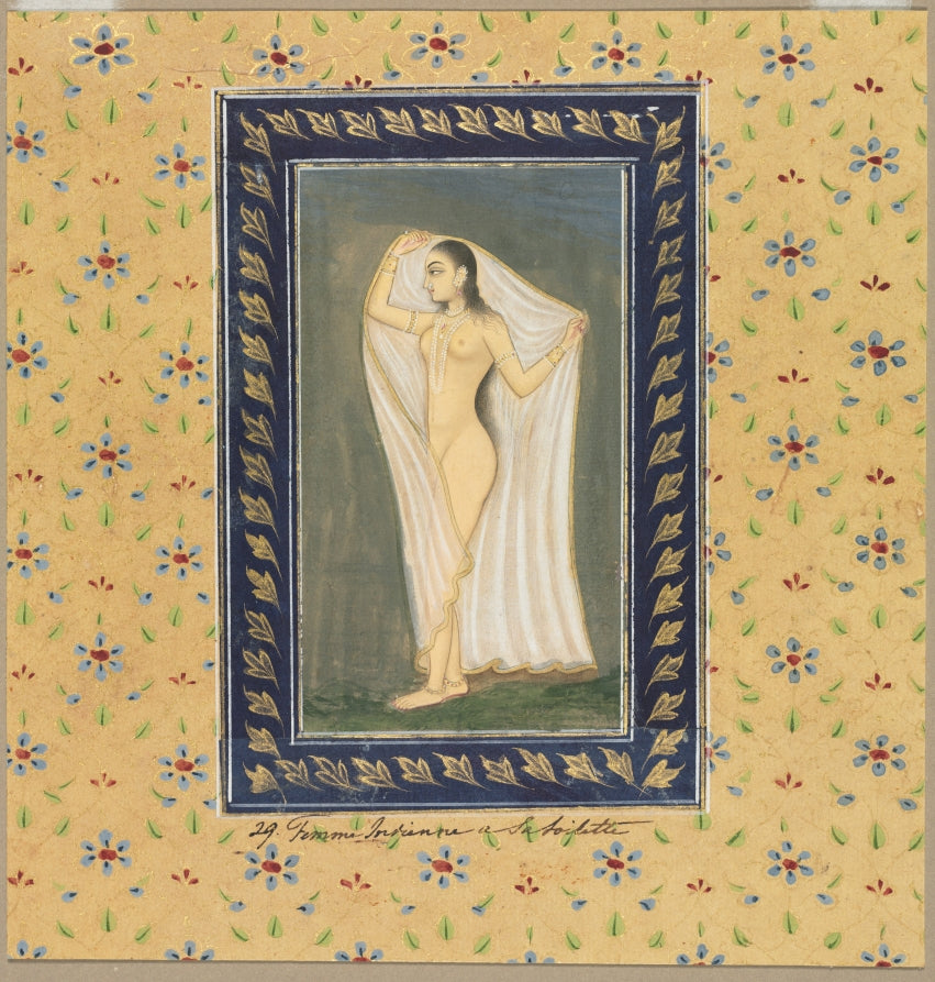 Lady after a Bath by  - Classic Art canvas print