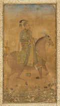 Sultan Abdullah Qutb Shah 1614-74 on Horseback by  - Classic Art canvas print
