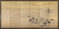 Summer and Winter Landscapes one of a pair by Kano Naonobu (Japanese, 1607–1650) - Classic Art canvas print
