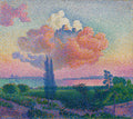 The Pink Cloud by Henri-Edmond Cross (French, 1856–1910) - Classic Art canvas print