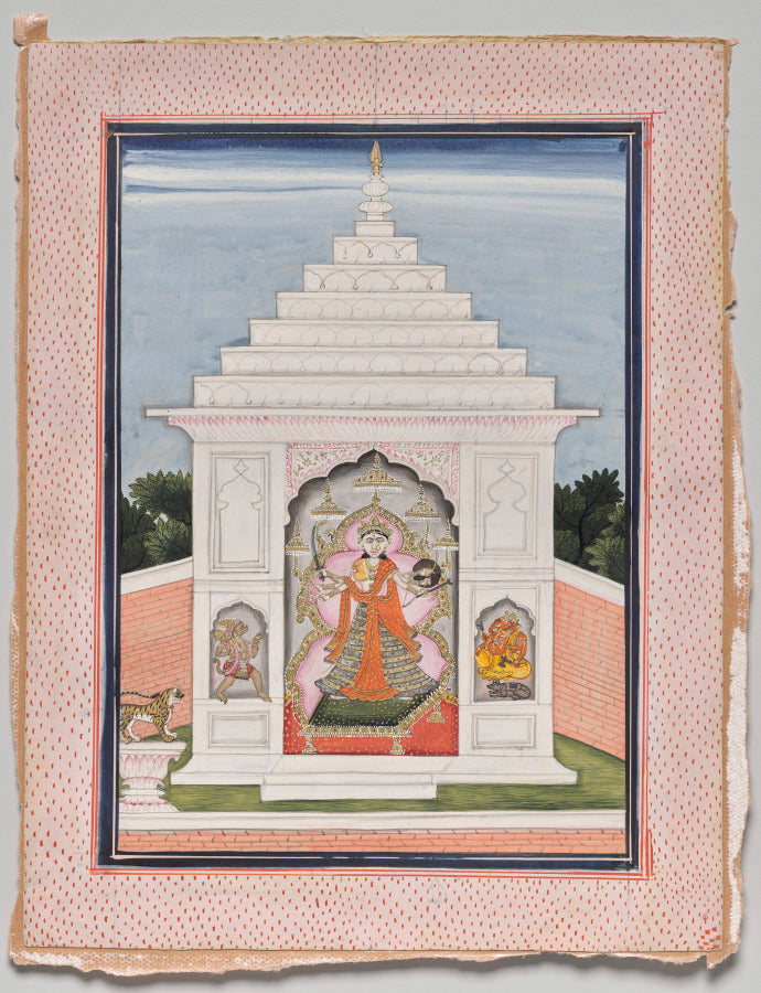 Devi Shrine by  - Classic Art canvas print