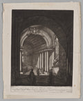 A View of the Stairs of the Vatican by Georges Francois Blondel (French, 1730–1800) - Classic Painting canvas print