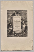 Frontispiece by Nicolas-François Chifflart (French, 1825–1901) - Classic Painting canvas print