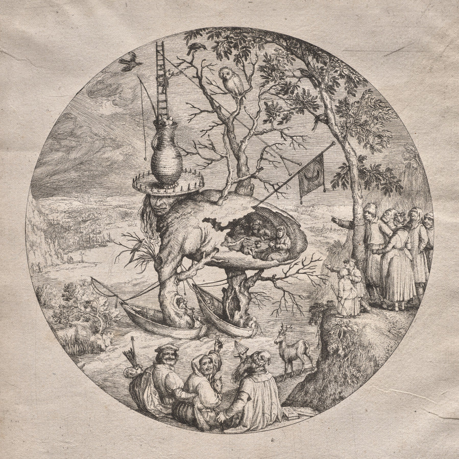 The Tree Man by Hieronymous Bosch (Netherlandish, c. 1450–1516) - Classic Painting canvas print