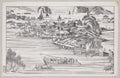Westlake Panorama by  - Classic Painting canvas print
