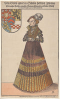 Sibylle of Cleves by Lucas Cranach (German, 1515–1586) - Classic Painting canvas print