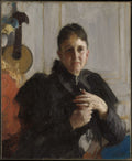 Mrs. John Crosby Brown Mary Elizabeth Adams, 18421918 by Anders Zorn - Oil Painting canvas print
