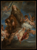 Saint Rosalie Interceding for the Plague-stricken of Palermo by Anthony van Dyck - Oil Painting canvas print