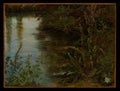 Study of Water and Plants by Thomas Fearnley - Classic Art canvas print