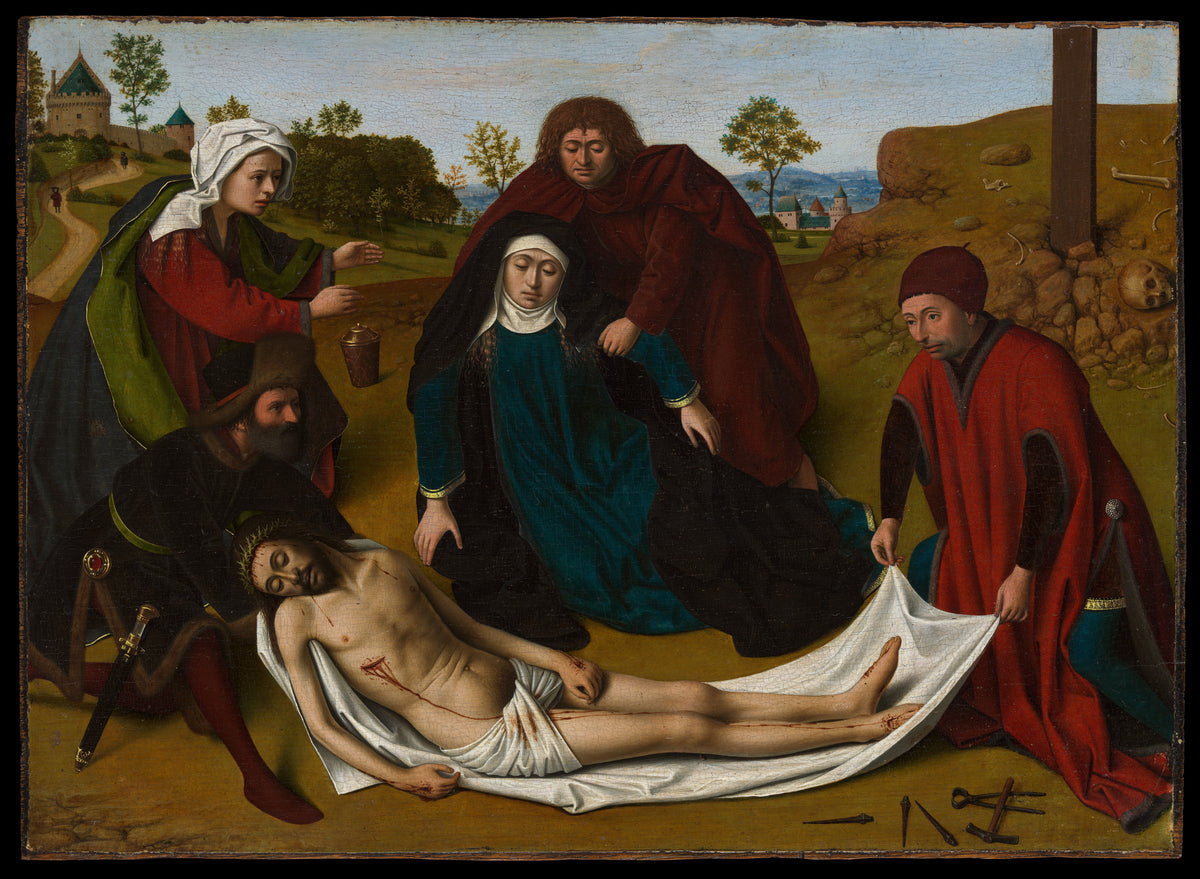 The Lamentation by Petrus Christus - Classic Art canvas print