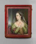 Portrait of a Woman by Joshua Wilson Faulkner - Classic Art canvas print