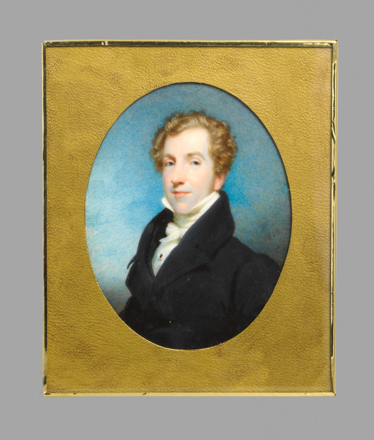 Portrait of a Man by Andrew Robertson - Classic Art canvas print