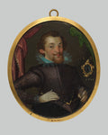 Portrait of a Man by Monogrammist IS - Classic Art canvas print
